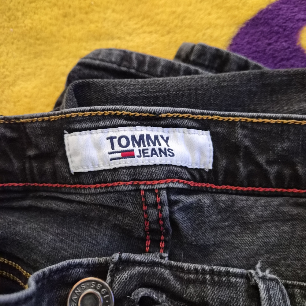 Tommy Hilfiger Black Slim Men Jeans